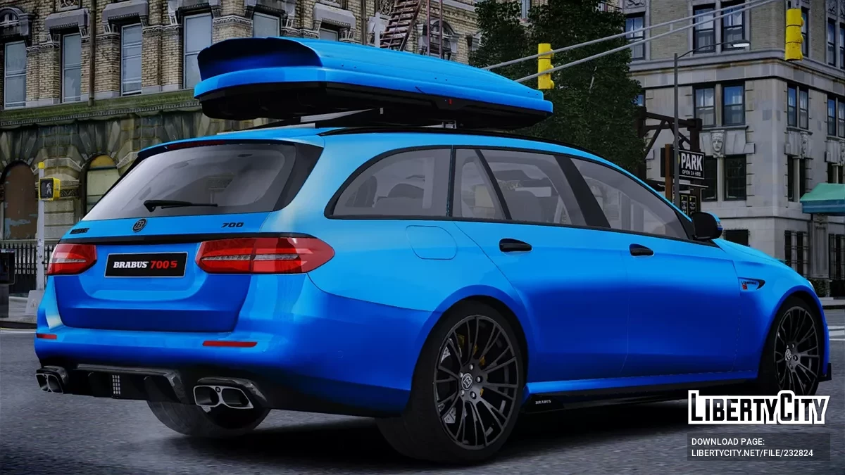 Mercedes E63s Wagon BRABUS / GTA 4