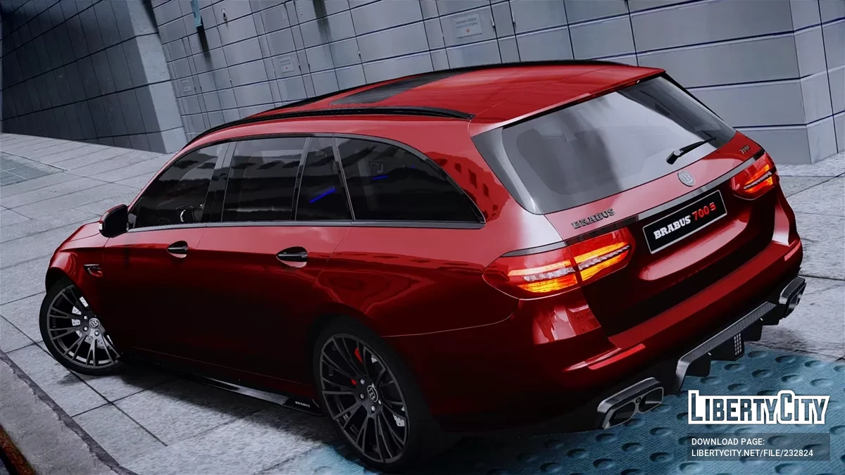 Mercedes E63s Wagon BRABUS / GTA 4