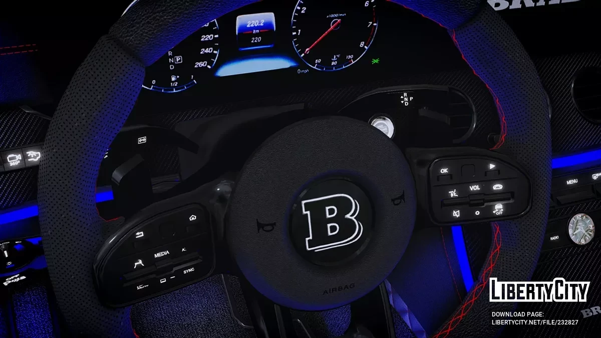 Mercedes W213 BRABUS 700 / GTA 4