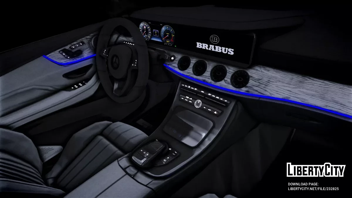 Mersedes W213 Coupe (BRABUS) / GTA 4