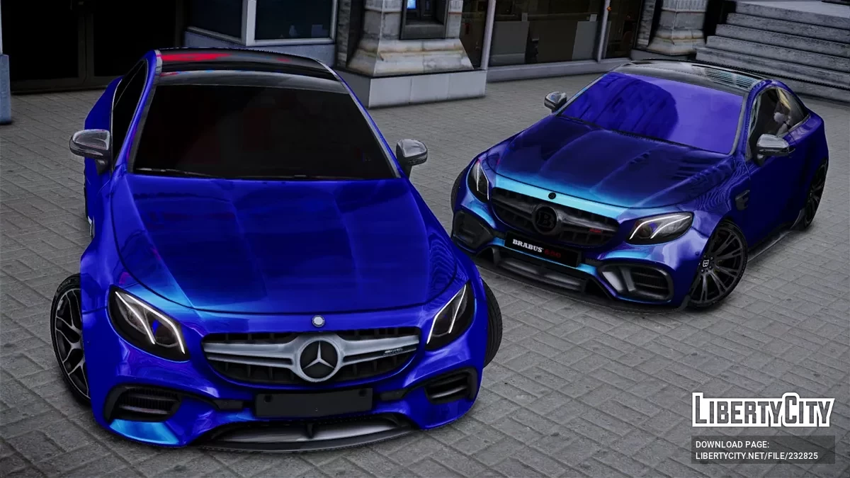 Mersedes W213 Coupe (BRABUS) / GTA 4
