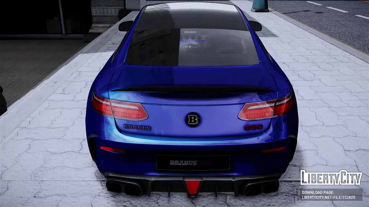 Mersedes W213 Coupe (BRABUS) / GTA 4