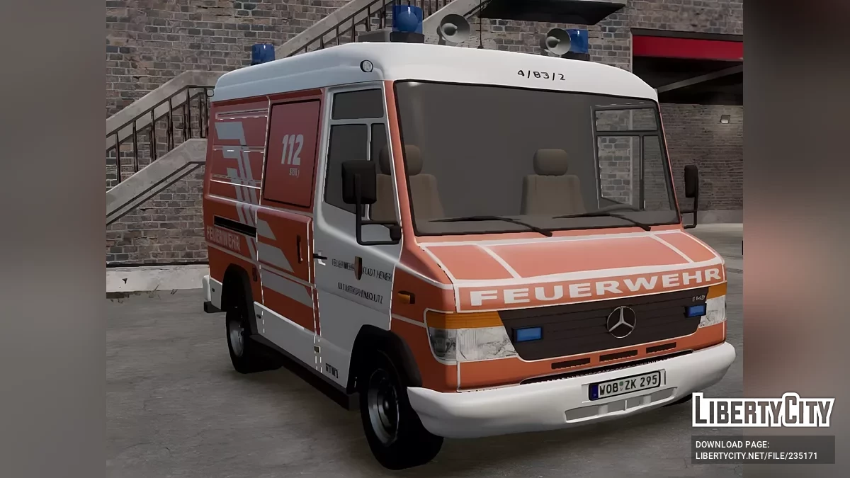 Mercedes-Benz Vario German Ambulance / GTA 4
