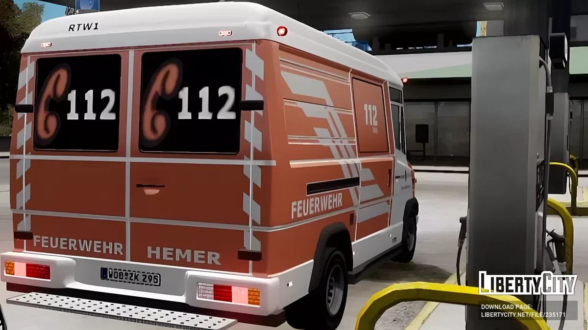 Mercedes-Benz Vario German Ambulance / GTA 4