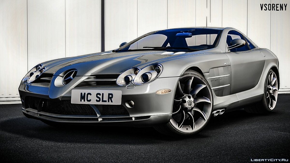 2005 Mercedes-Benz Mclaren SLR [EPM] для GTA 4 - Картинка #1