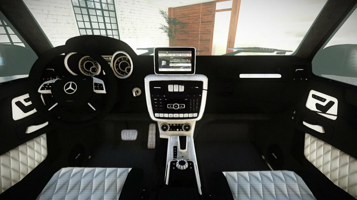 Mercedes-Benz G500 Moving Steering Wheel для GTA 4 - Картинка #7