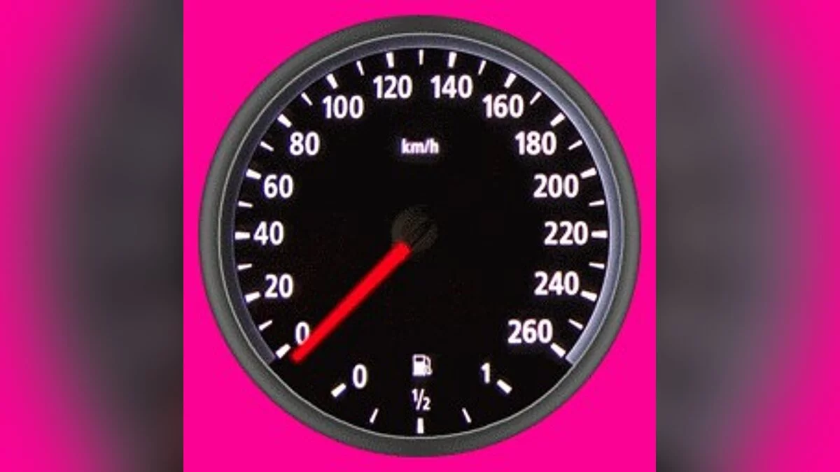 BMW Skin for Speedometer IV / GTA 4