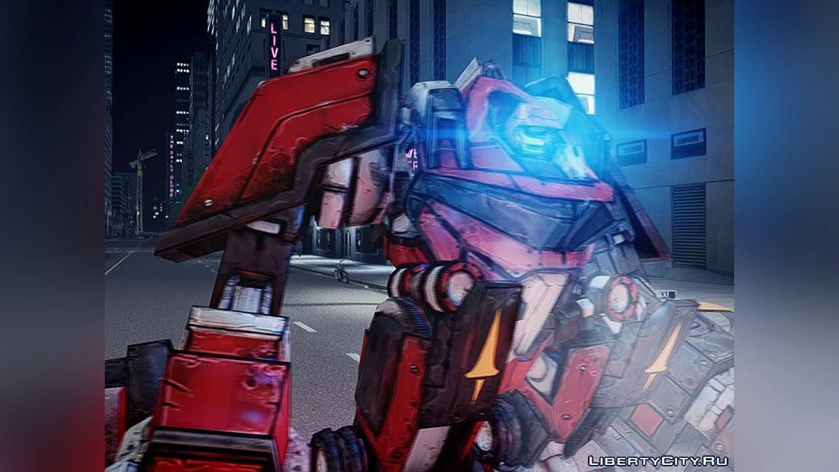Crimson Mecha v1.0 / GTA 4