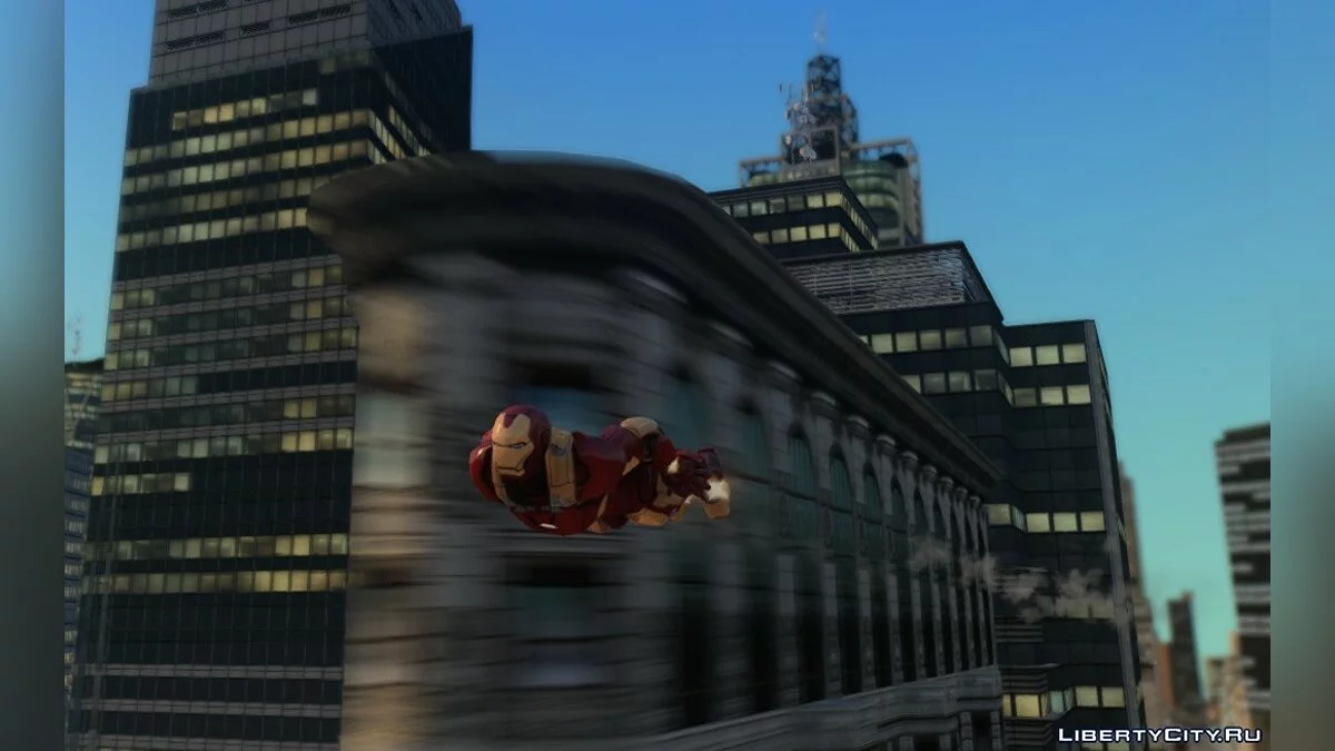 Iron Man IV - Custom Flying Animations / GTA 4
