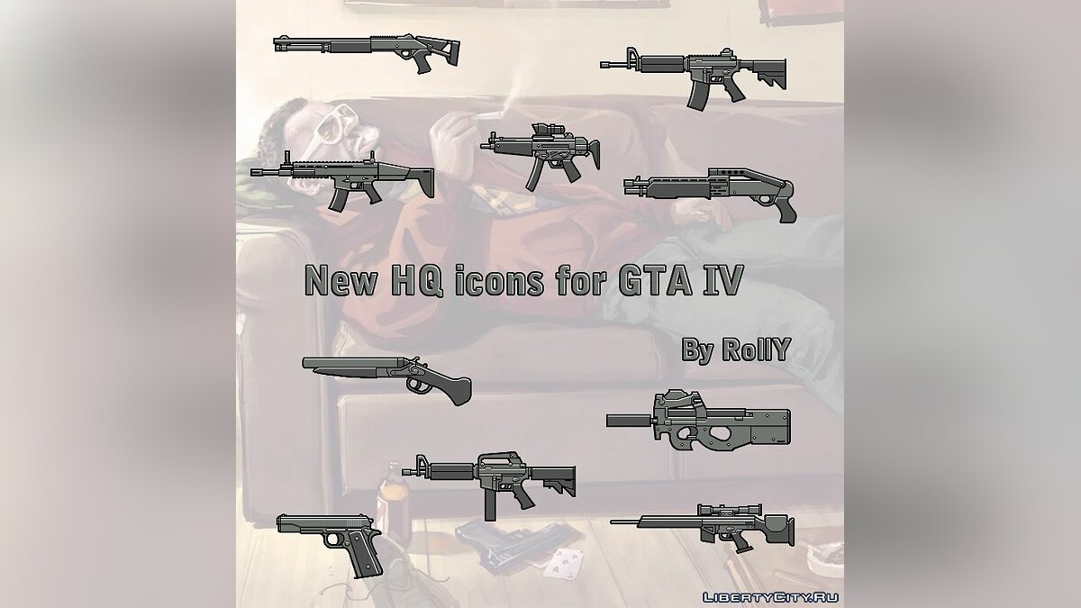 Скачать New HQ Icon for GTA IV v4.0 для GTA 4