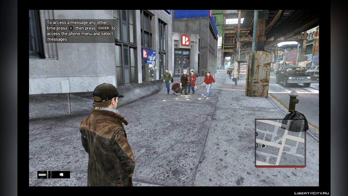 Скачать GTA 4 "#WatchDogsIV - GTA IV" для GTA 4