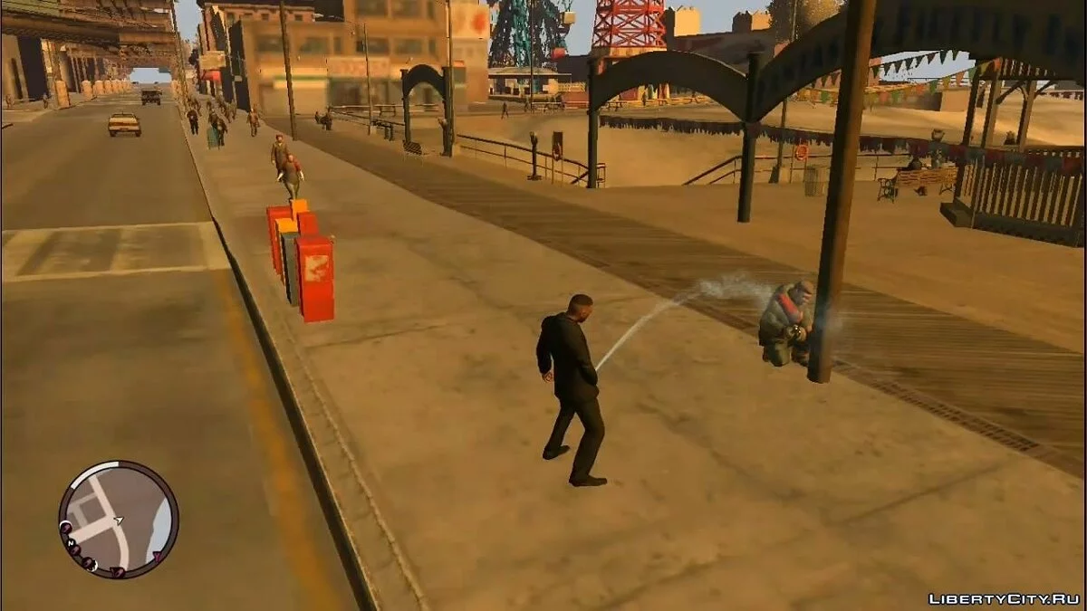 Справить нужду / GTA 4