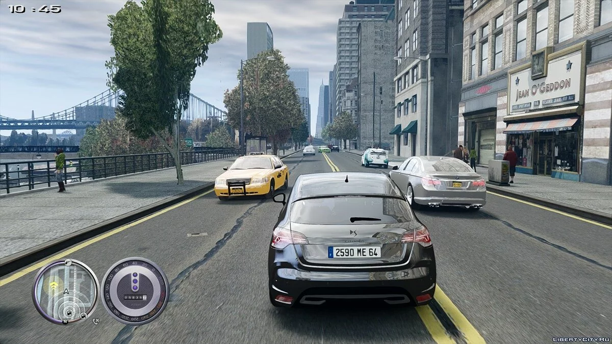 Silver Rotor Speedometer / GTA 4