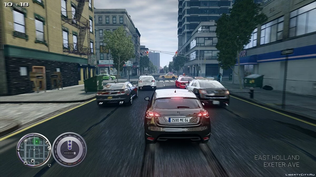 Silver Rotor Speedometer / GTA 4