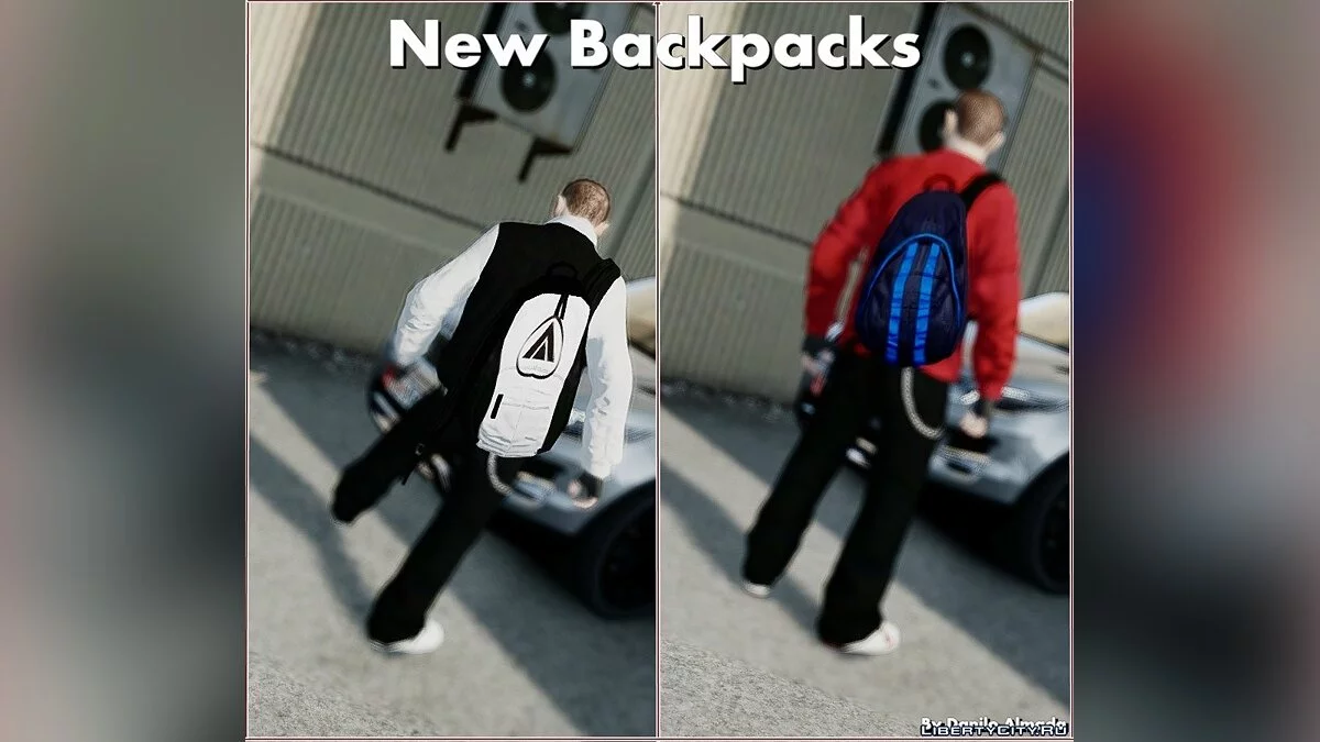 New Backpacks / GTA 4