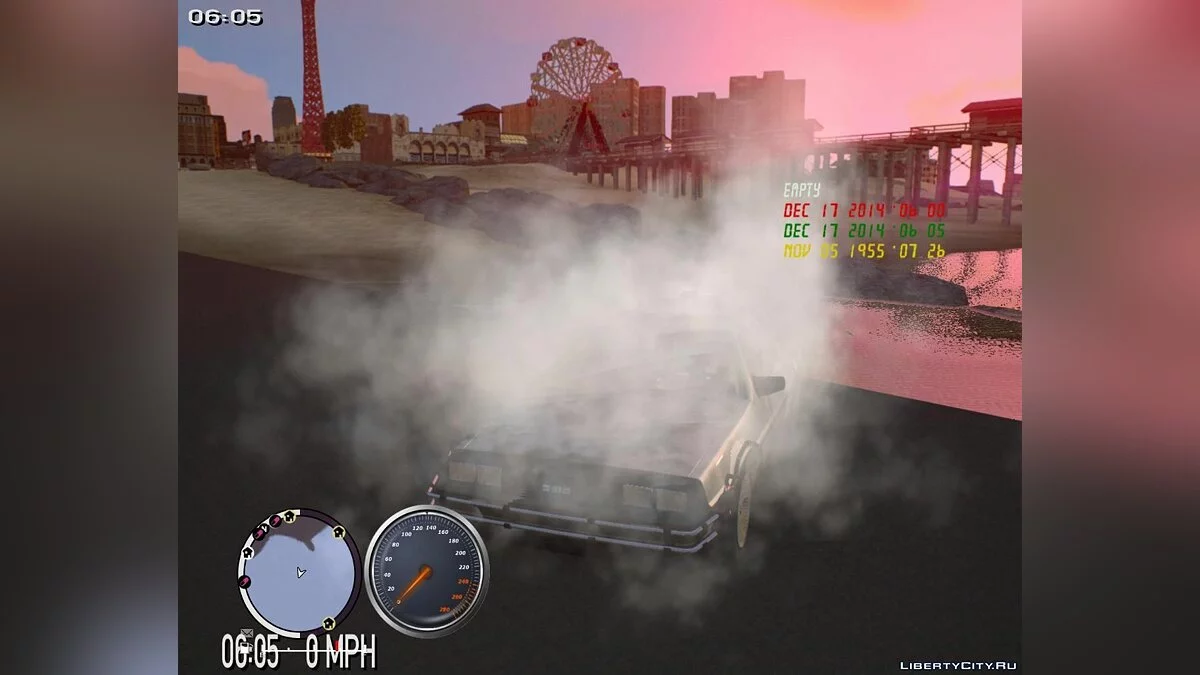 Back to the future + Hill Valley / GTA 4