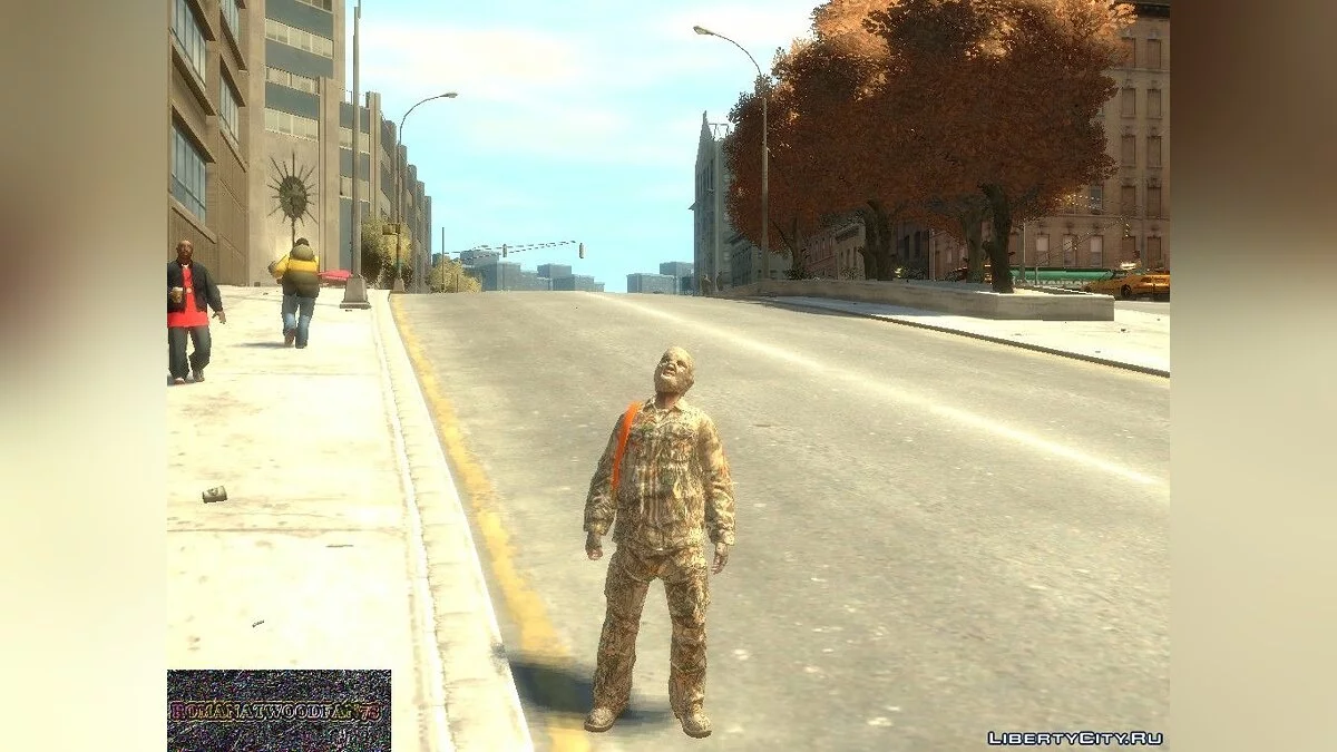 Камуфляжный рюкзак / GTA 4