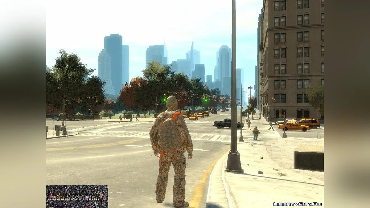 Камуфляжный рюкзак / GTA 4