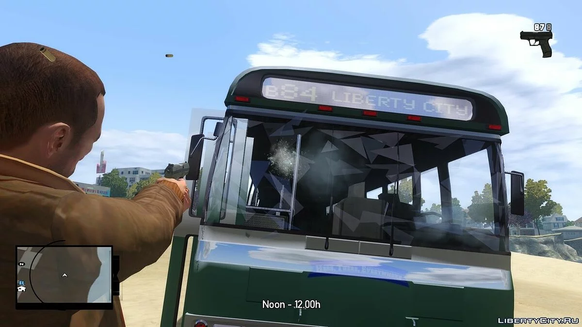 Фикс стёкол автомобилей / GTA 4