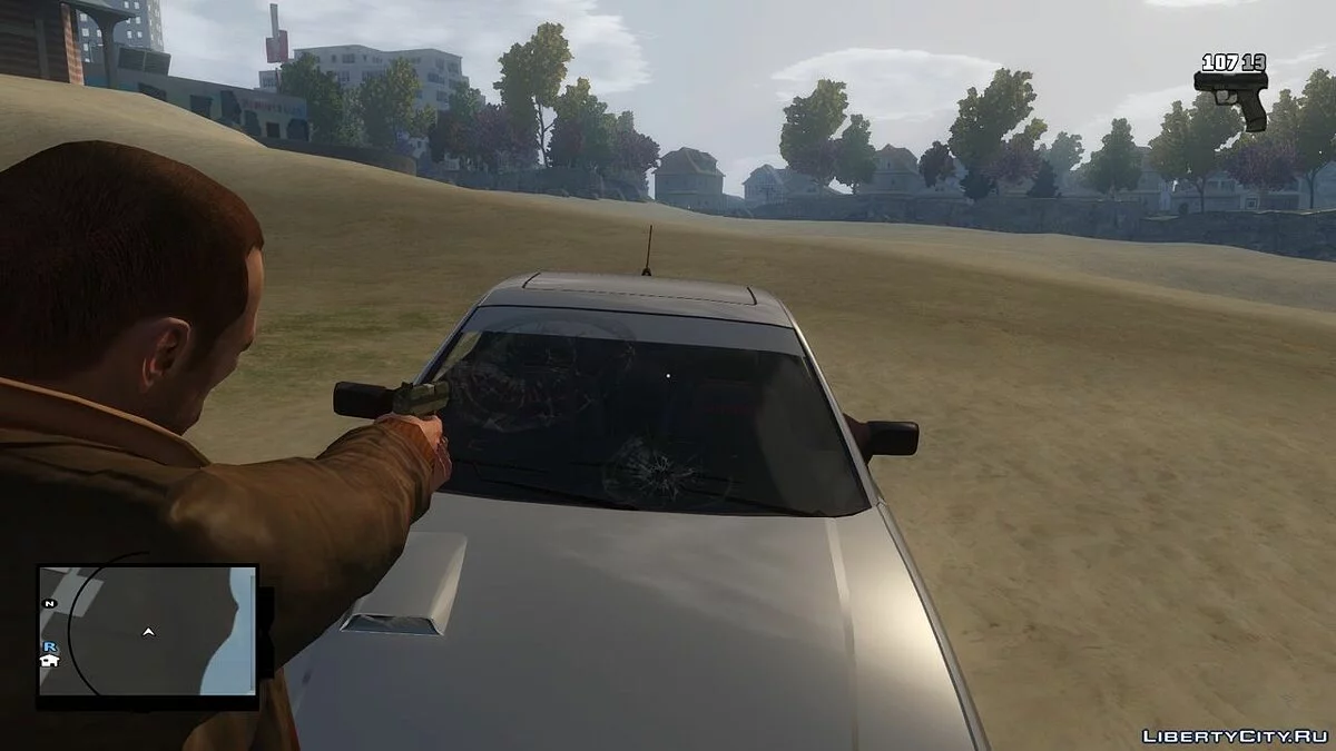 Фикс стёкол автомобилей / GTA 4