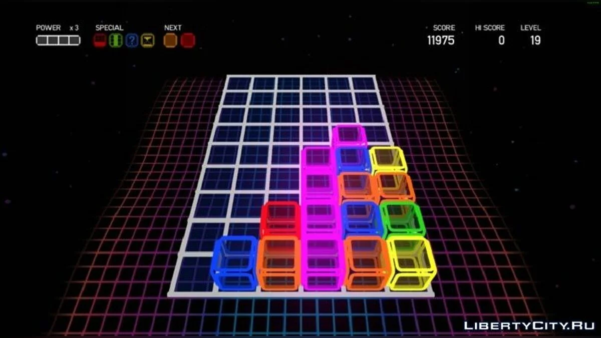 QUB3D Background из GTA Online / GTA 4