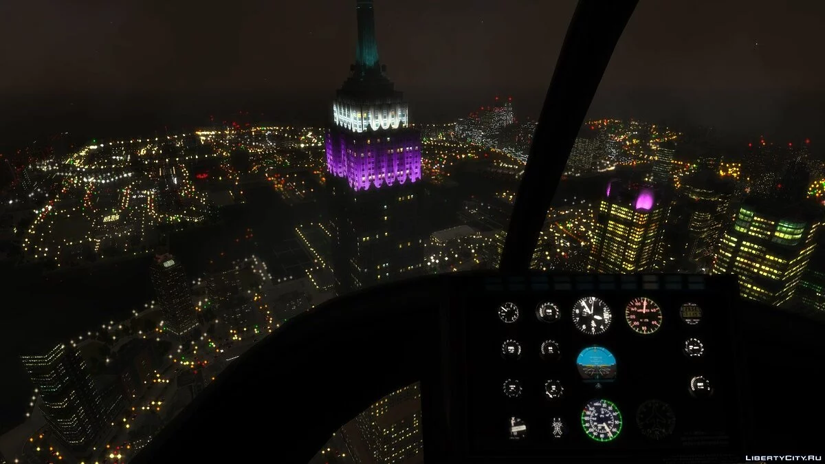 Бета огни Роттердамской башни / GTA 4