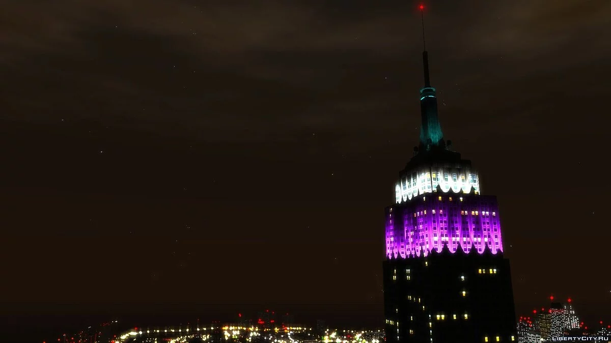 Бета огни Роттердамской башни / GTA 4