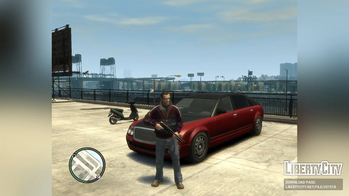 Слушать радиостанции вне машин / GTA 4