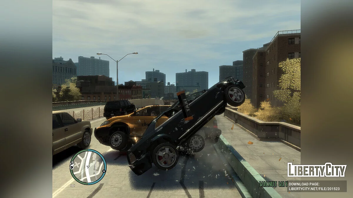 Обновлённые настройки транспорта / GTA 4