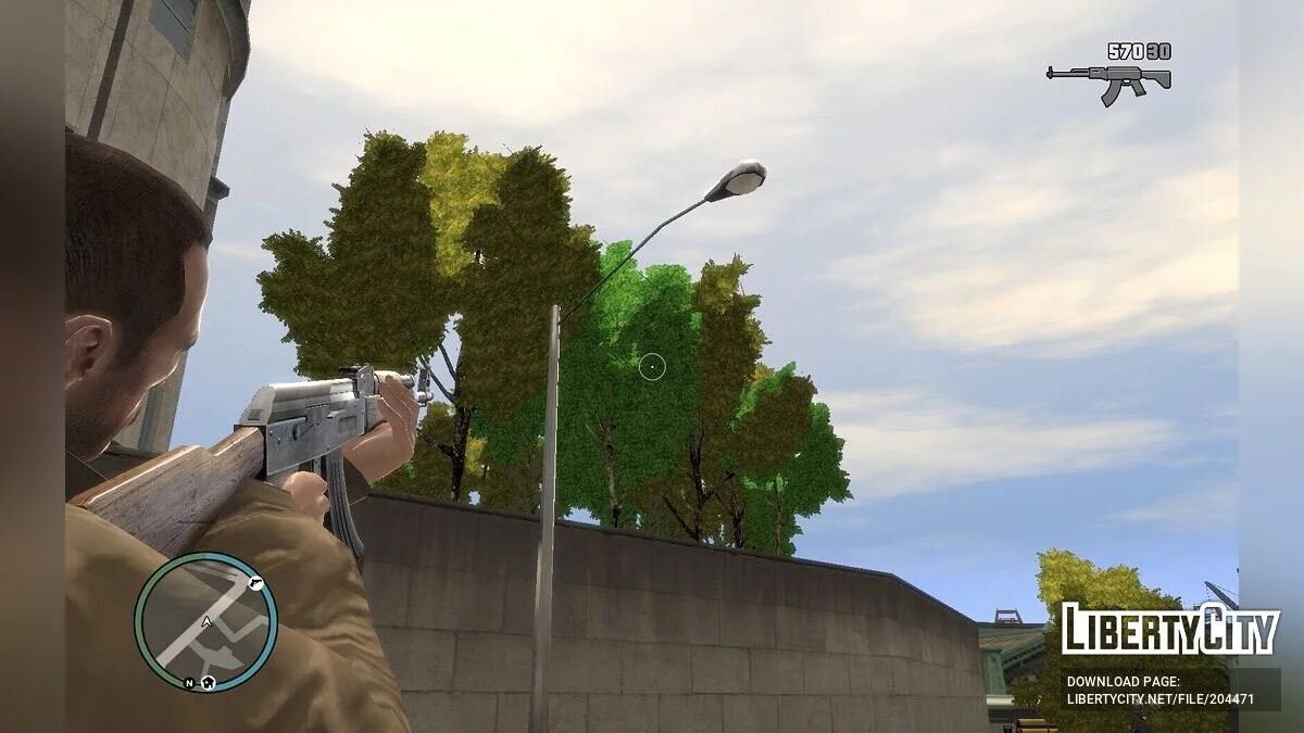 Отсутствие зернистости на объектах / GTA 4