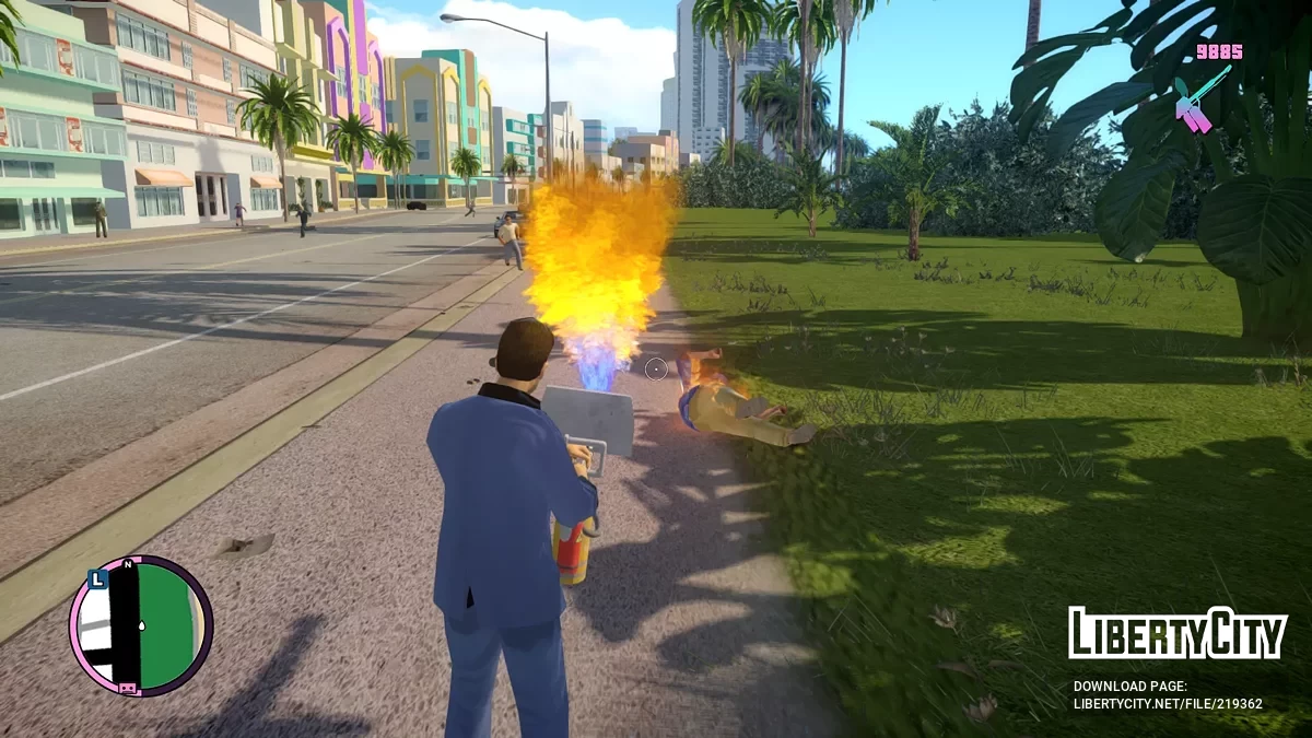 Патч оружия Next Gen Edition для GTA Vice City [1.1] / GTA 4