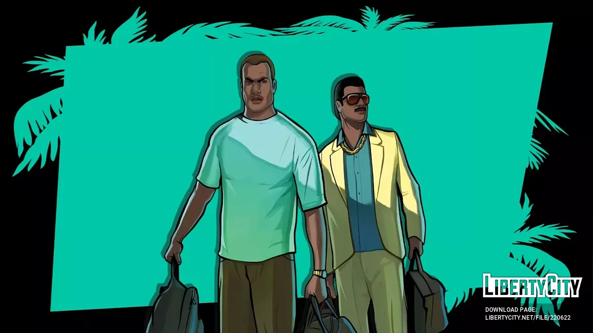 Загрузочные экраны из Vice City Stories в HD (Remastered) / GTA 4