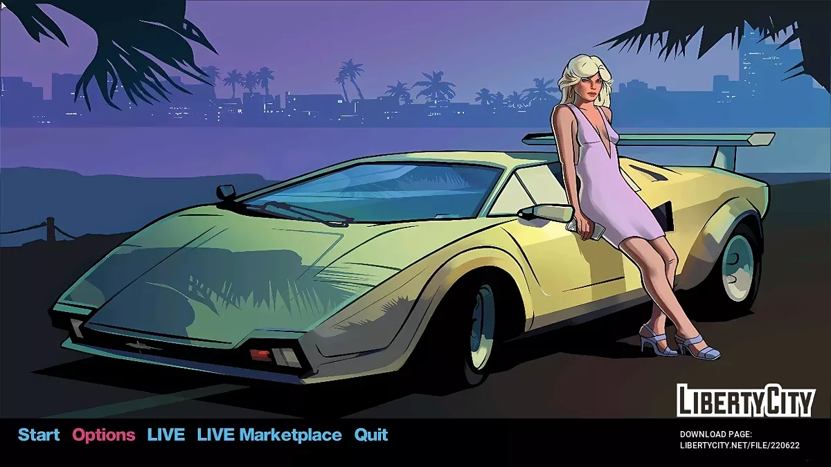 Загрузочные экраны из Vice City Stories в HD (Remastered) / GTA 4