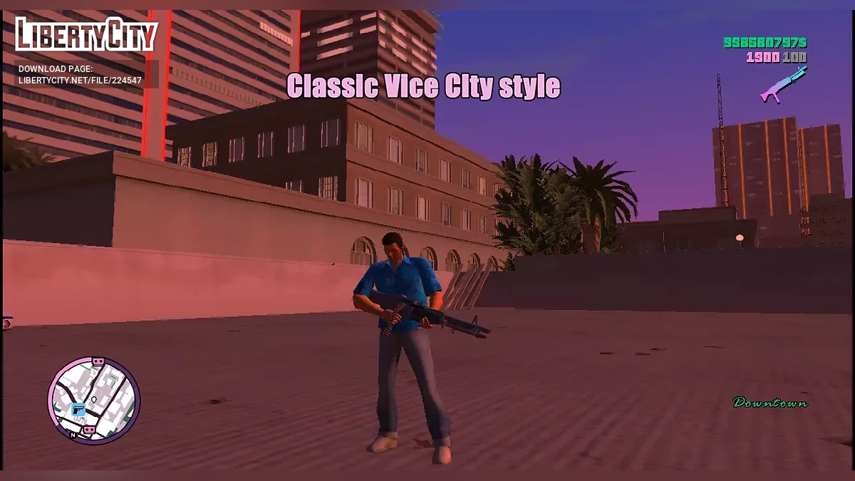 Новые шрифты, как в оригинальной Vice City v2 / GTA 4