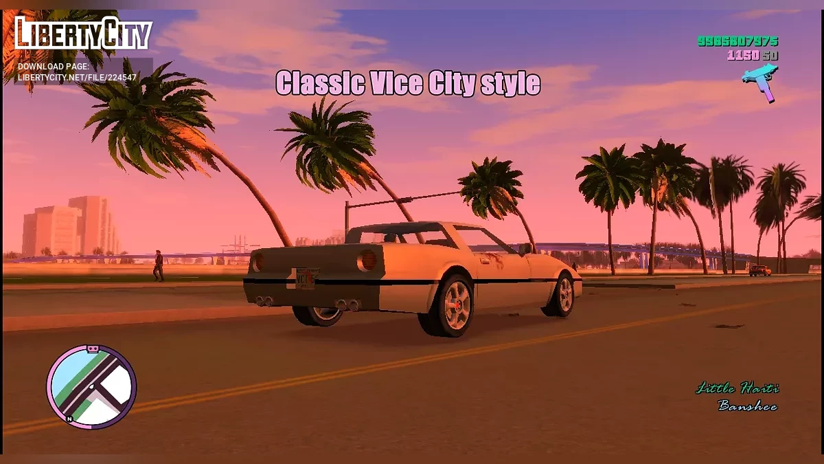 Новые шрифты, как в оригинальной Vice City v2 / GTA 4
