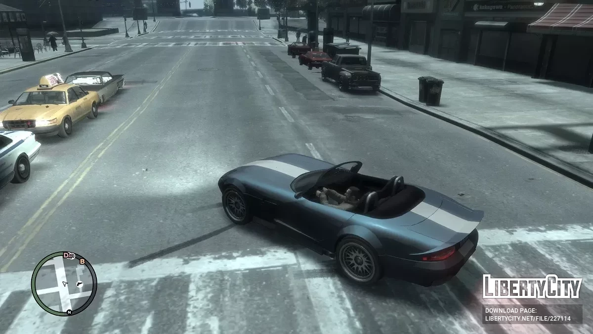 Больше припаркованного транспорта / GTA 4
