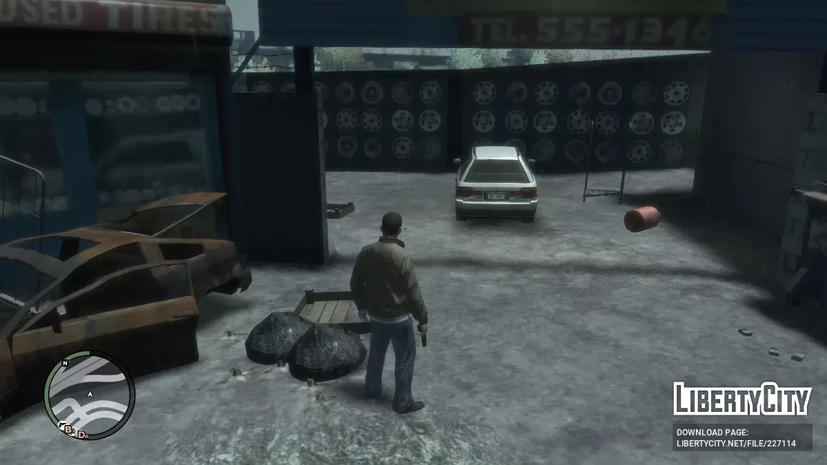 Больше припаркованного транспорта / GTA 4