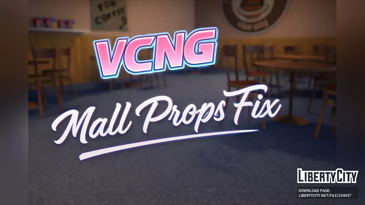 Исправление объектов торгового центра для Vice City Nextgen Edition / GTA 4