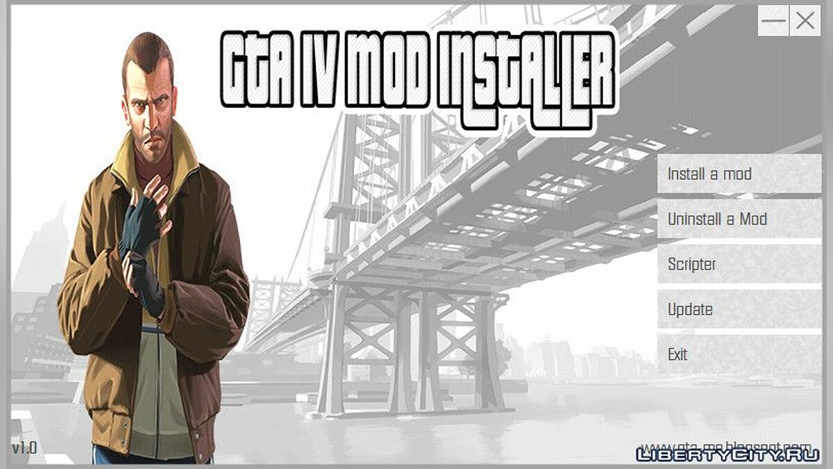 Скачать GTA IV Mod Installer v1.2 - Простой установщик модов для GTA 4