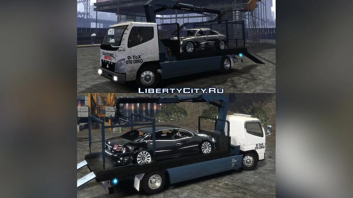 Mitsubishi Fuso Canter Auto Rescue / GTA 4