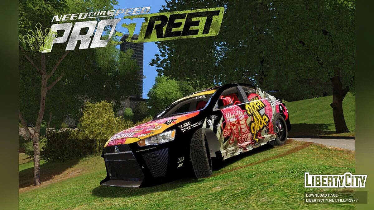 Mitsubishi Evo X Ryo King / GTA 4
