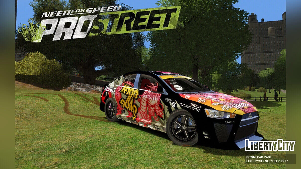 Mitsubishi Evo X Ryo King / GTA 4