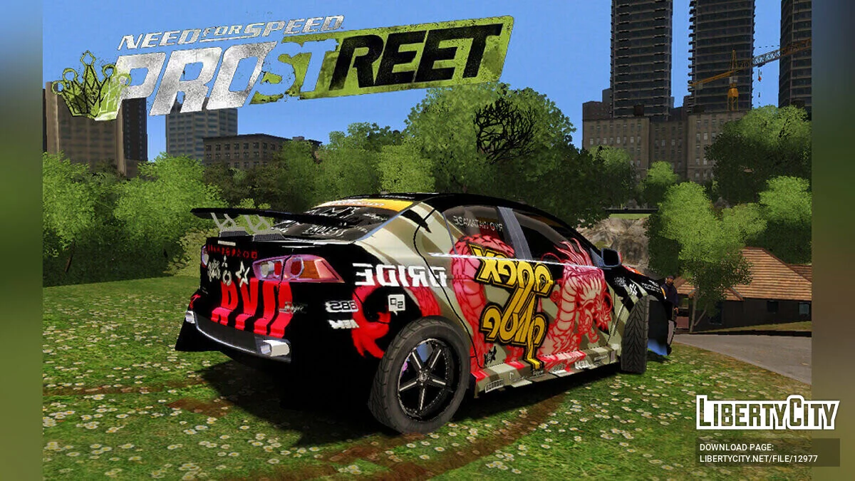 Mitsubishi Evo X Ryo King / GTA 4