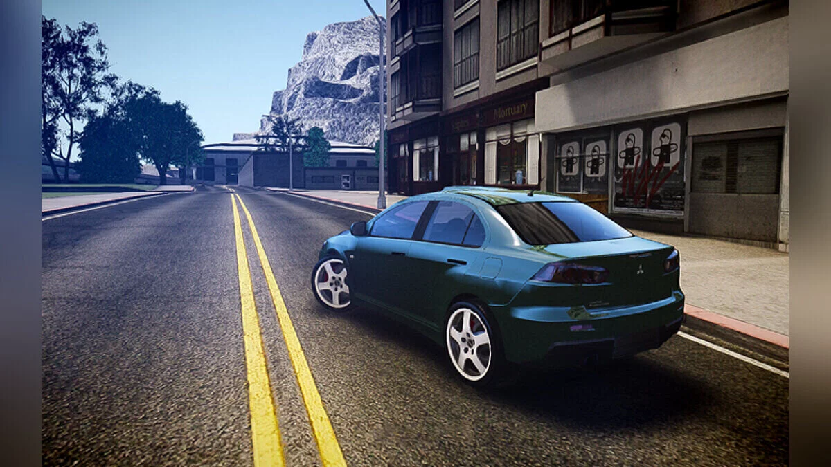 Mitsubishi Lancer Evo X Drift / GTA 4