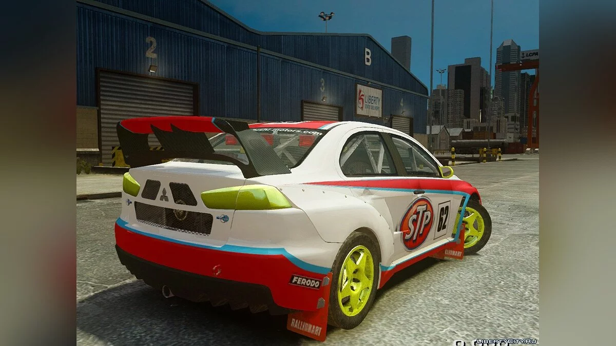 Mitsubishi Lancer EVOX RALLYCROSS (DiRT2) / GTA 4