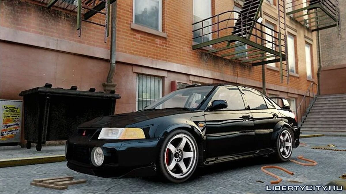 Mitsubishi Lancer Evolution VI Rally Edition / GTA 4