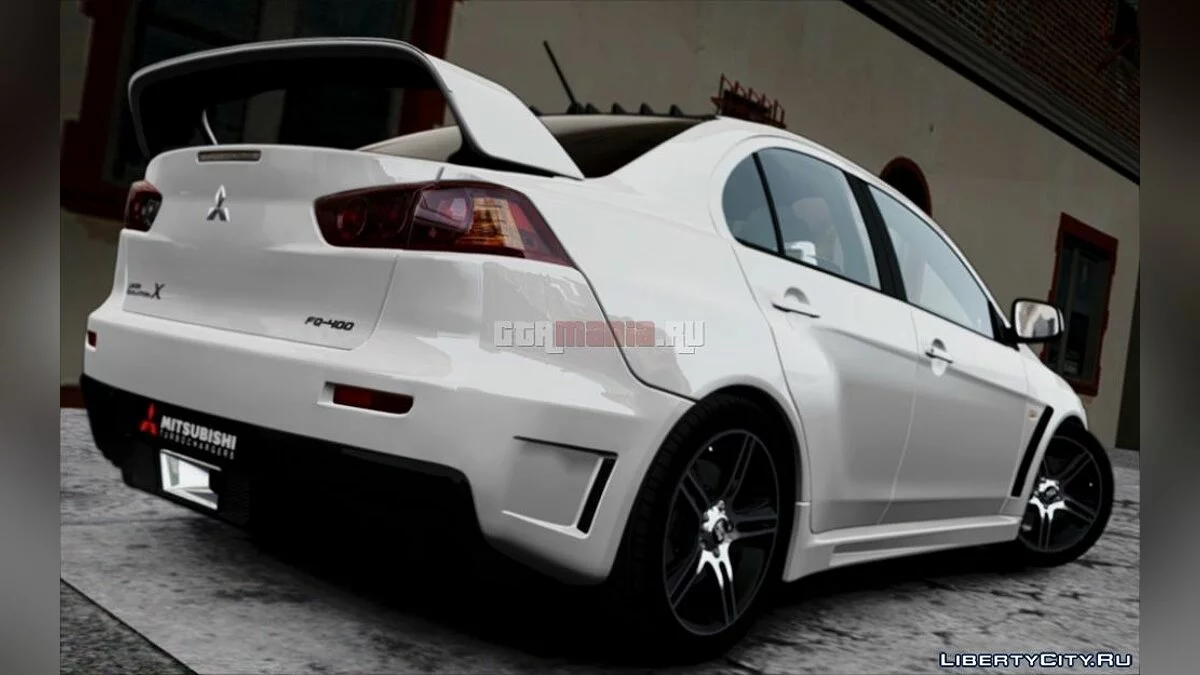 Mitsubishi Lancer Evo X FQ400 [Beta] / GTA 4