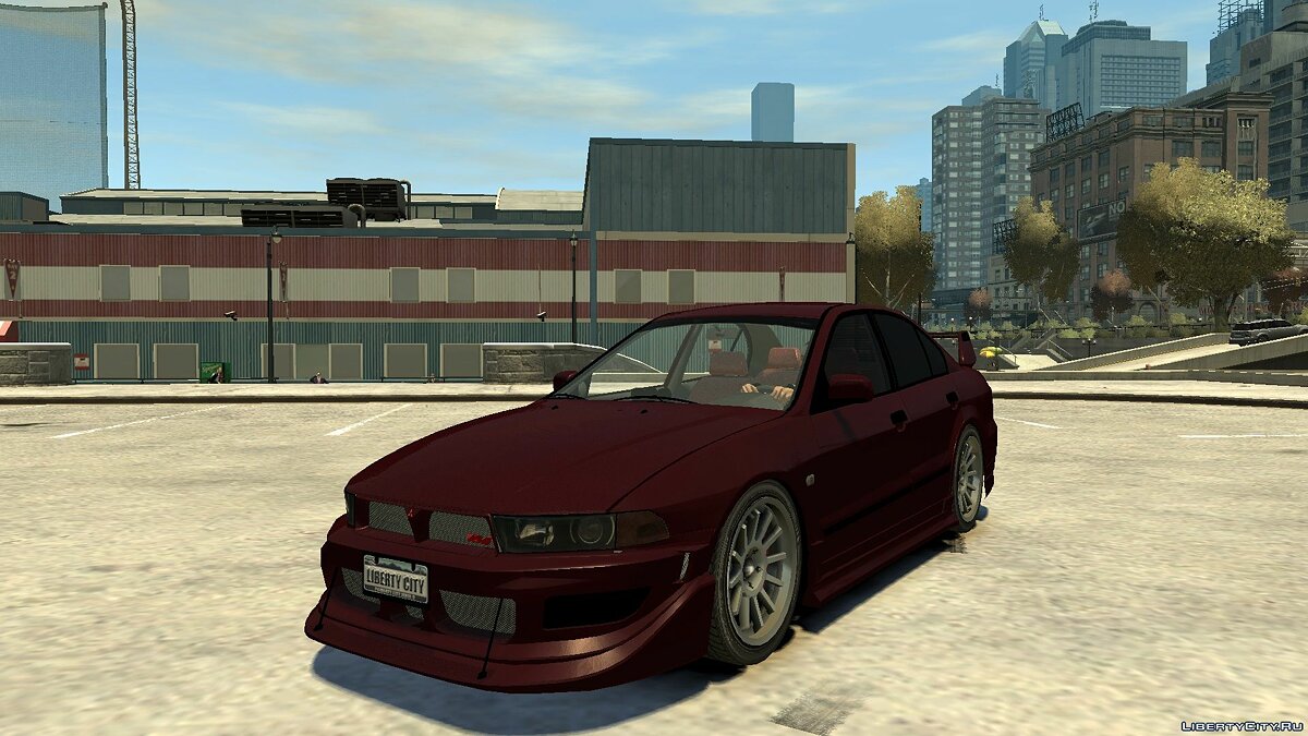 Скачать Mitsubishi Galant 8 VR-4 для GTA 4