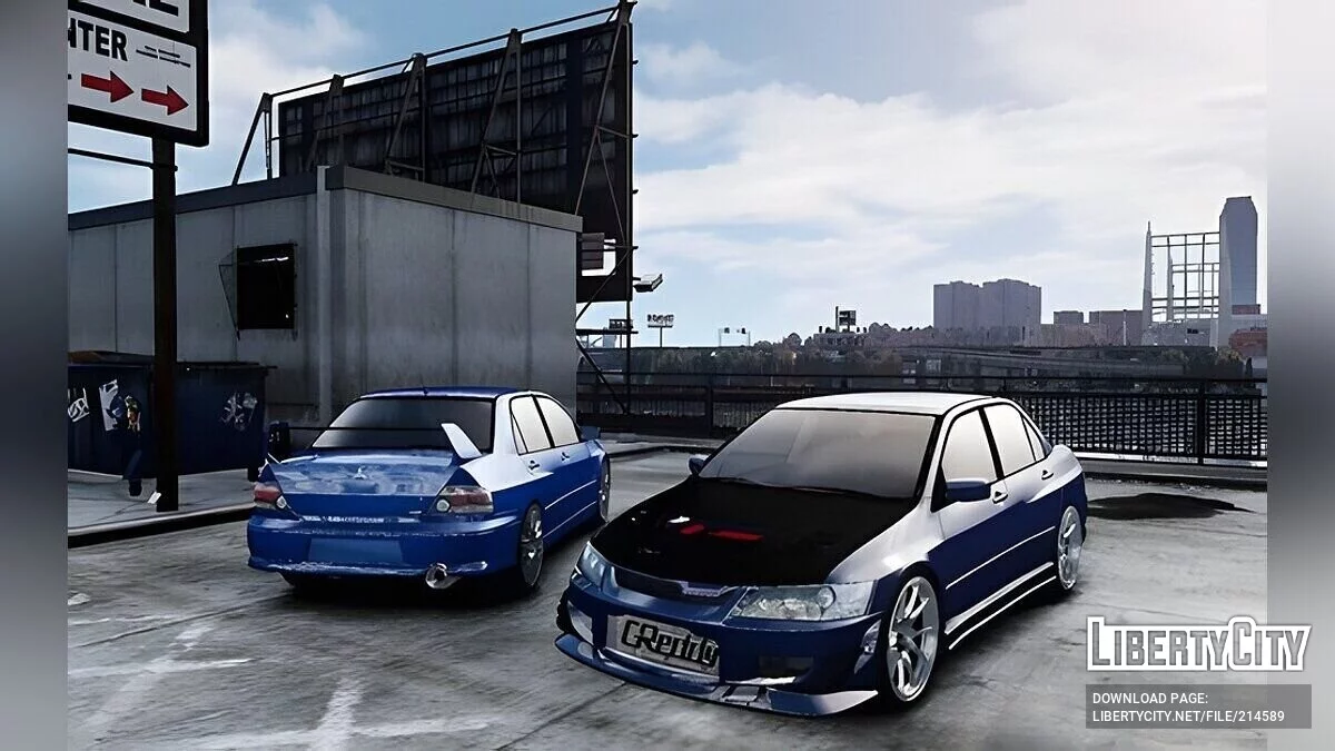 2004 Mitsubishi Lancer MR Evolution VIII (Stock & Tuning) / GTA 4