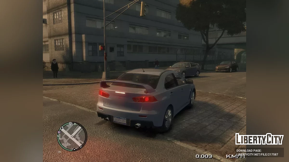 Mitsubishi Lancer Evolution X / GTA 4